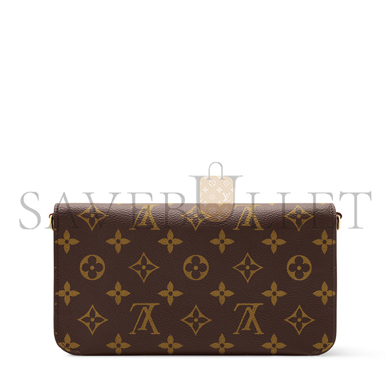 LOUIS VUITTON WALLET ON CHAIN TROTTER M27242 (21.5*12.5*3cm)